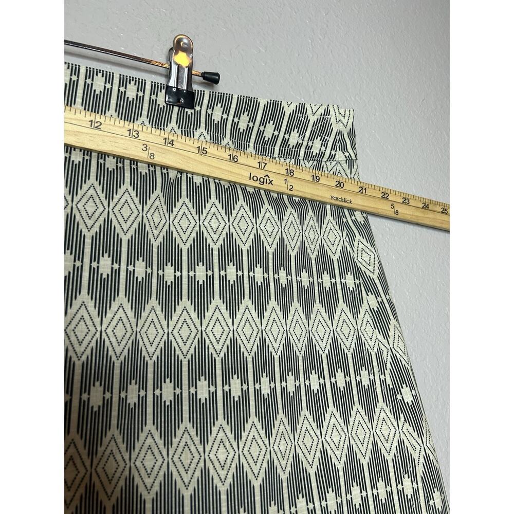 Ripskirt Hawaii Black‎ Tan Ikat Wrap Skirt Beach Pool Women's Size XXLarge - Picture 4 of 7